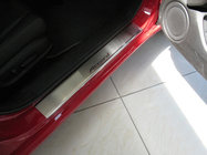 Honda Accord VII 2002-2007 Protectores de umbral Natanika Premium (4 uds, acero inoxidable) foto 1