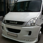 Iveco Daily 2006-2014 Labio de parachoques delantero (imprimado para pintar) foto 1