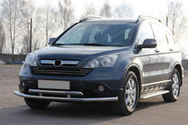 Honda CRV 2007-2011 Defensa Delantera ST018 (Acero Inoxidable) foto 2