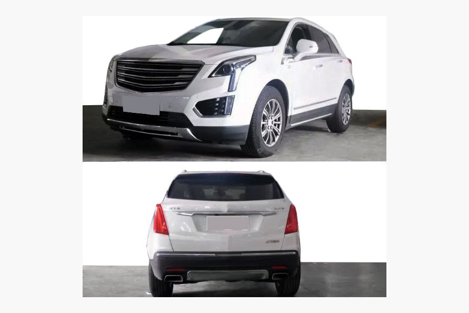 Cadillac XT5 2016- Extensiones delanteras y traseras (2 uds) Image