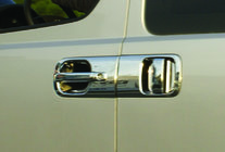 Hyundai H300, H1, Starex 2008-2020 Cubiertas de Manijas de Puerta (8 pzs, Acero Inoxidable) foto 2