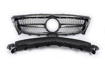 Mercedes CLS C218 2011-2018 Parrilla Delantera 2011-2014 (Diamond Silver) foto 2