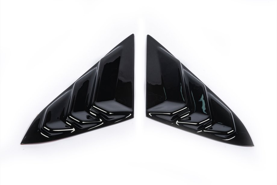 Honda Civic Sedan X 2016-2021 Cubiertas para triángulos de espejos (2 uds, ABS) Image