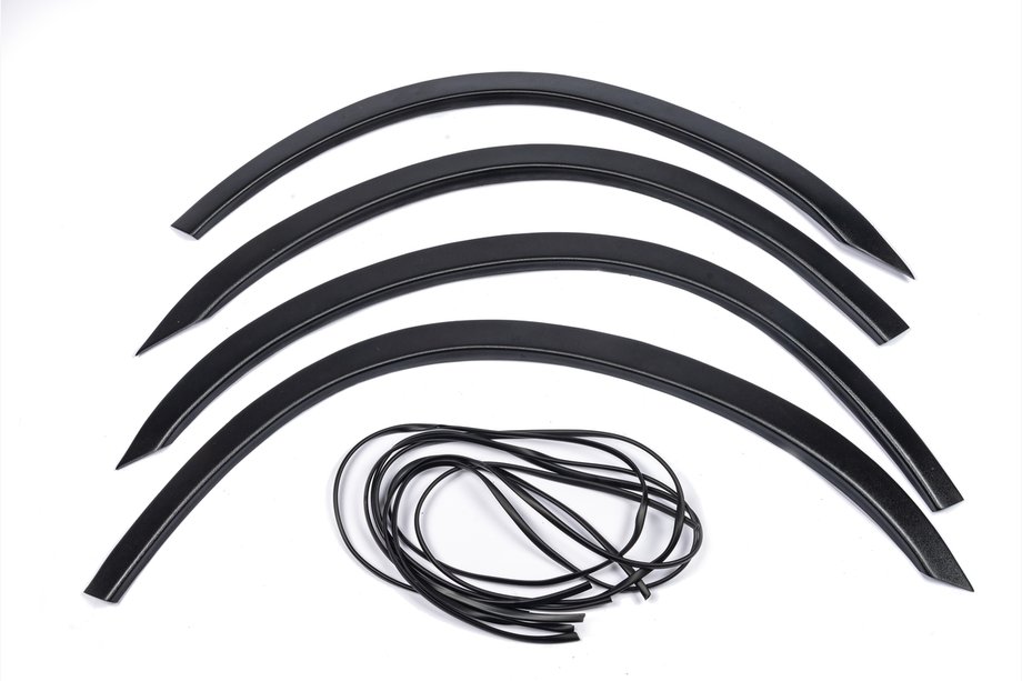 Ford Transit 2000–2014 Aletines 2006-2013 (batalla corta, 4 uds, negro) Image