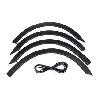 Aletines de aleta (4 uds., Negro metal)