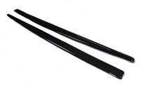 BMW 3 Series F30/F31 2012-2019 Cubiertas de estribos EuroCap (para faldones M-Sport, negro brillante) foto 4