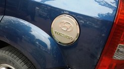 Hyundai Tucson JM 2004- Cubierta de Depósito de Combustible Acero Inoxidable foto 5
