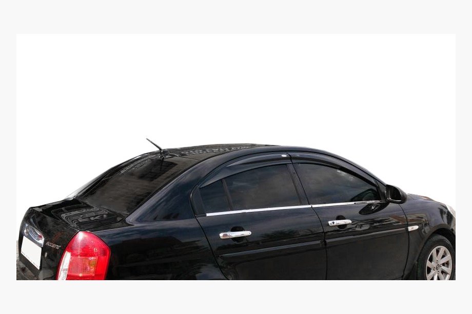 Hyundai Accent 2006-2010 Deflectores de Ventana (4 uds, Perflex Sport) Image