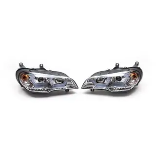 Faros delanteros (2 uds, claros) BMW X5 E70 2007-2013 foto 1