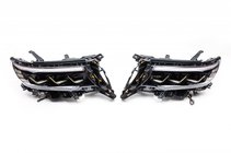 Toyota Land Cruiser Prado 150 2009-2023 Faros Delanteros Lexus-Design-3-LED V1 (2017+, Juego de 2) foto 1