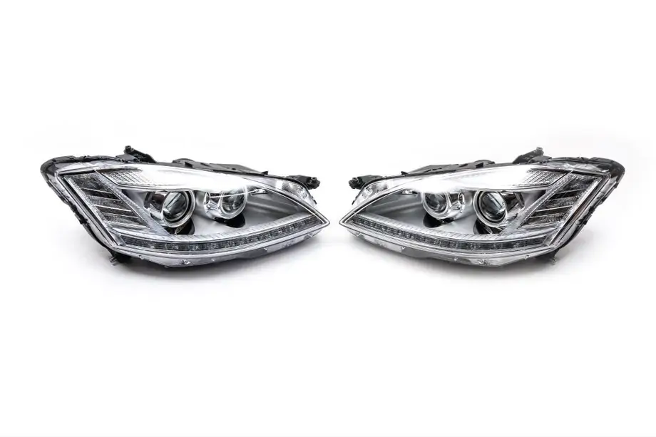 Mercedes S-class W221 2005-2013 Faros Delanteros Restyling (Juego) Foto 3