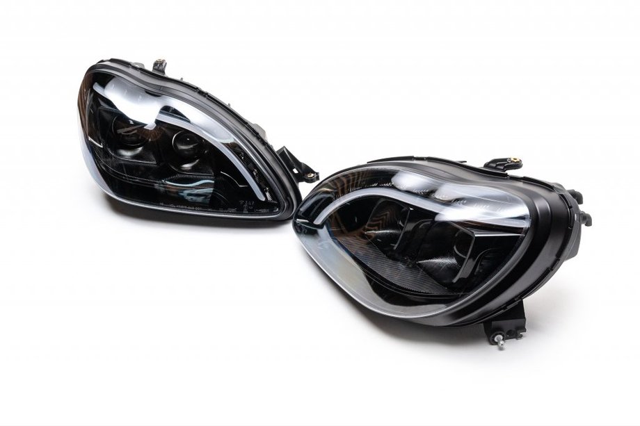Mercedes S-class W220 1998-2005 Faros delanteros con luces diurnas LED (2 uds) Image