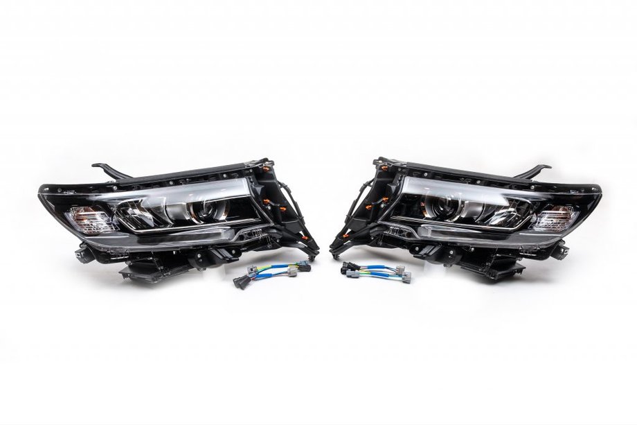 Toyota Land Cruiser Prado 150 2009-2023 Faros delanteros LED (2017+, Juego de 2) Foto 1