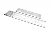 Mercedes Sprinter W901/902/903/904/905 1995–2006 Placas de umbral interiores OmsaLine (3 uds, acero inoxidable) foto 1