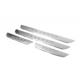 Embellecedores de estriberas OmsaLine (4 uds, acero inoxidable)