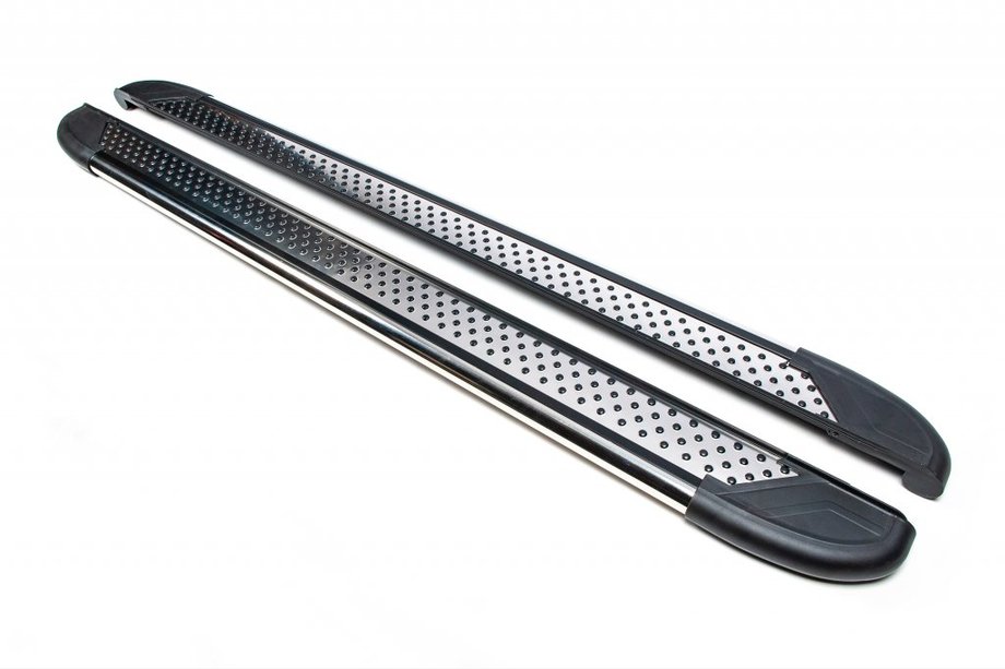 Renault Lodgy 2013-2022 Estribos laterales Maydos V1 old (2 uds., Aluminio ↗ Acero inoxidable) Image