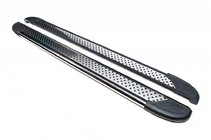 Renault Lodgy 2013-2022 Estribos laterales Maydos V1 old (2 uds., Aluminio ↗ Acero inoxidable) foto 1