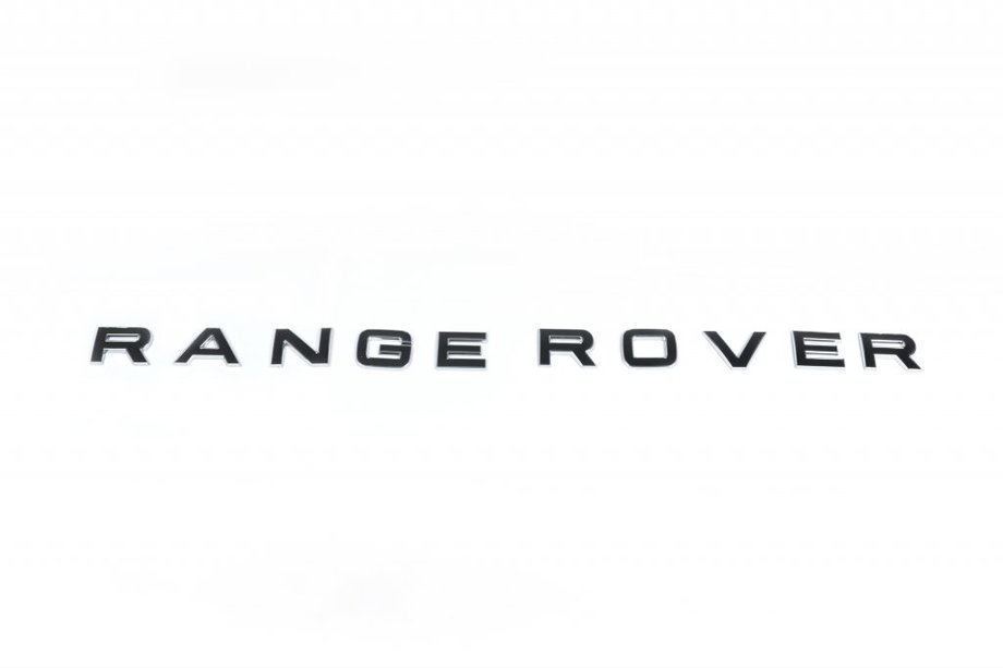 LandRover Range Rover Inscripción Negro Brillante (Tipo-2) Image