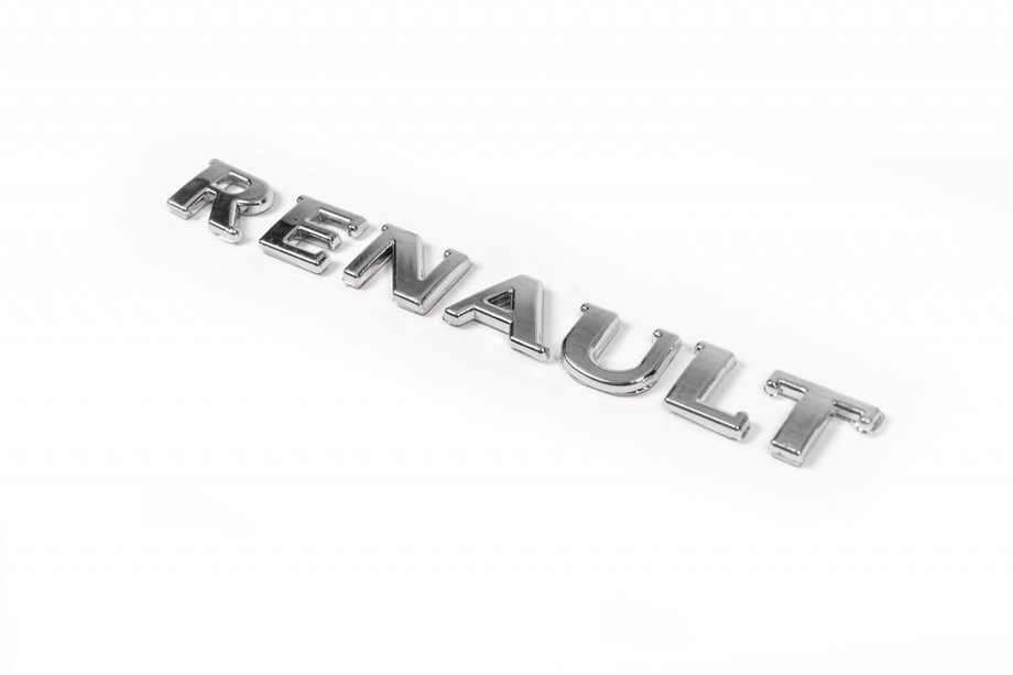 Renault Clio III 2005-2012 Emblema Renault r1032 (133mm x 18mm) Image