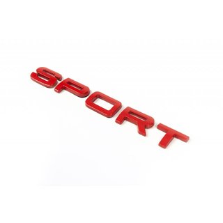 Emblema Sport (rojo) Range Rover Sport 2005-2013 foto 1