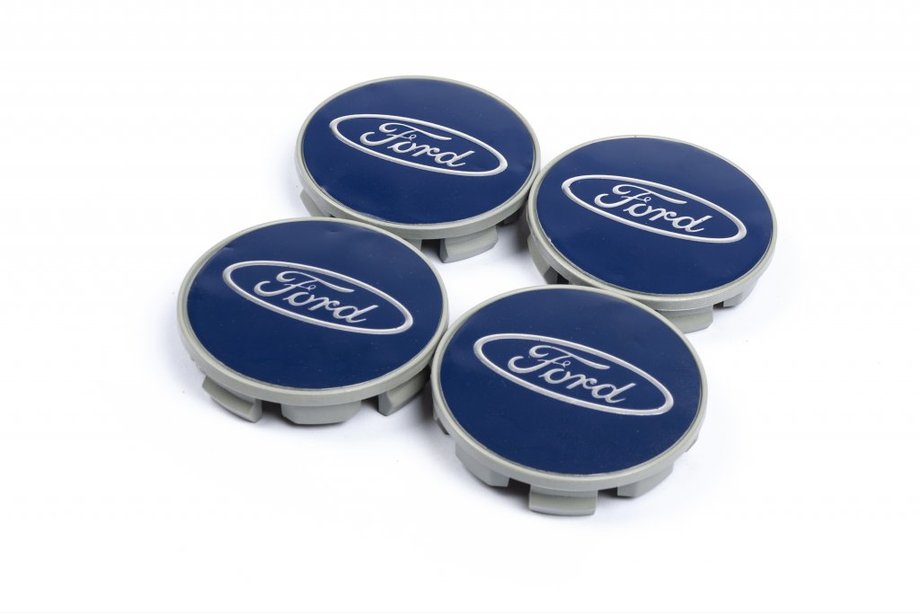Ford Tapacubos centrales 69/64mm azul (4 uds) Image