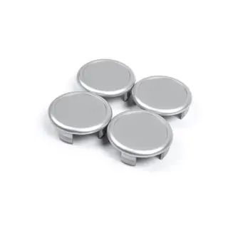Tapacubos centrales 57/62mm V3 gris (4 uds) foto 1