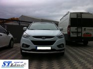 Hyundai IX-35 2010-2015 Defensa Delantera ST008 (Acero Inoxidable) foto 2