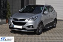 Hyundai IX-35 2010-2015 Defensa Delantera ST008 (Acero Inoxidable) foto 5