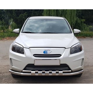 Defensa Delantera ST015 (Acero Inoxidable) Toyota Rav 4 2006-2013 foto 1