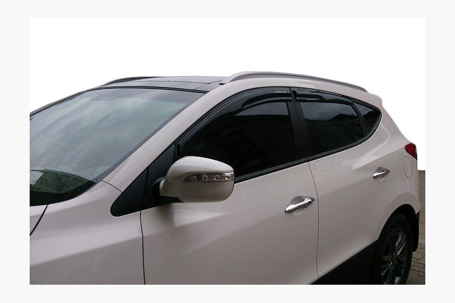 Hyundai IX-35 2010-2015 Cubiertas Cromadas para Manijas de Puerta (4 uds, Acero Inoxidable) Con chip, Carmos - Acero turco Image