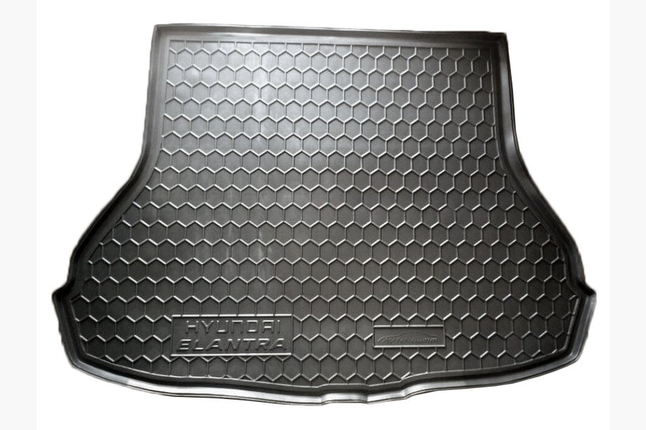 Hyundai Elantra (MD/UD) 2011-2015 Alfombrilla de maletero de goma Image