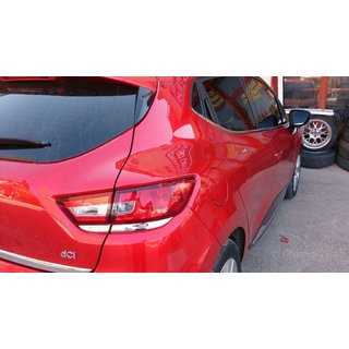 Cubiertas cromadas para luces traseras (2 uds, acero inoxidable) Renault Clio IV 2012-2019 foto 2