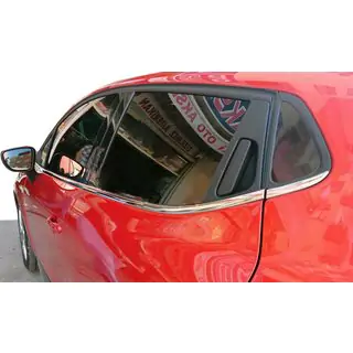 Molduras de ventanas acero inoxidable 8pcs HB foto 1