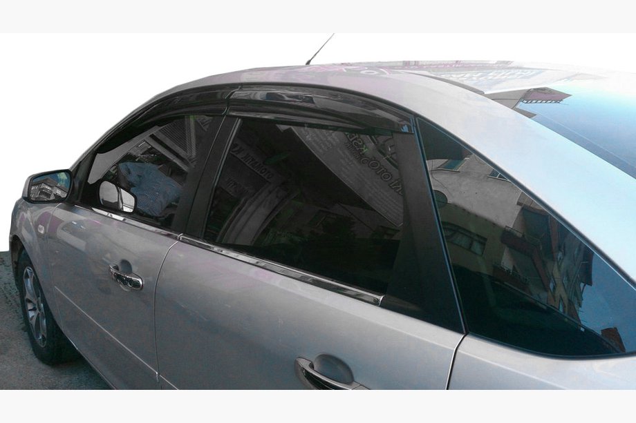 Ford Focus II 2008-2011 Deflectores de Ventana SD/HB (4 uds, Perflex Sport) Image