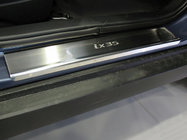 Hyundai IX-35 2010-2015 Cubiertas de estriberas Nataniko (4 uds, acero inoxidable) foto 1