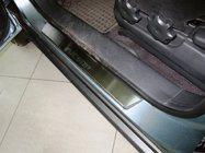 Hyundai Tucson JM 2004- Cubiertas de estriberas Nataniko (4 uds, acero inoxidable) foto 1