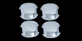 Hyundai Santa Fe 2 2006-2012 Cubetas de manija de puerta (4 uds, plastico) foto 1