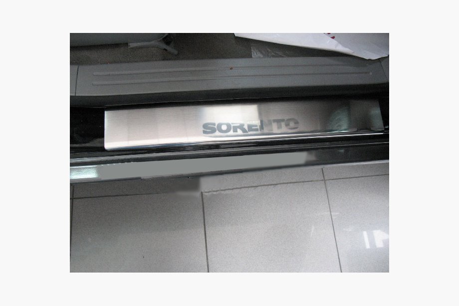Kia Sorento II XM 2009-2014 Protector de Umbral Natanko Premium (4 uds., Acero Inoxidable) Image