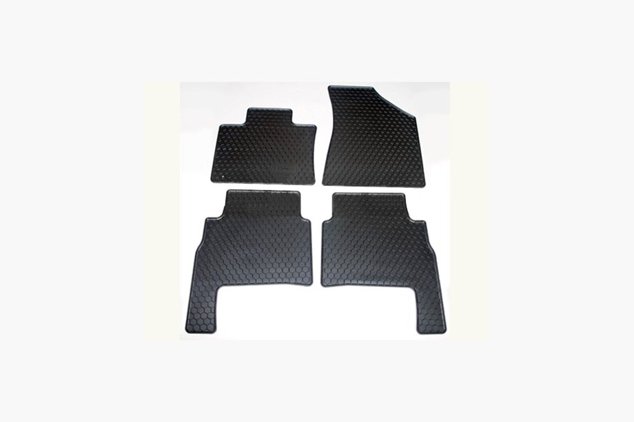 Kia Sorento II XM 2009-2014 Alfombrillas de goma originales (4 uds, Doma) Image