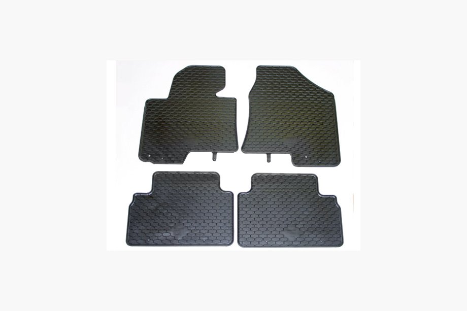 Kia Sportage 2010-2015 Alfombrillas de goma originales (4 uds, Doma) Image