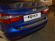Kia Rio 2012-2017 Protector de Parachoques Trasero Nataniko (Acero Inoxidable) foto 1