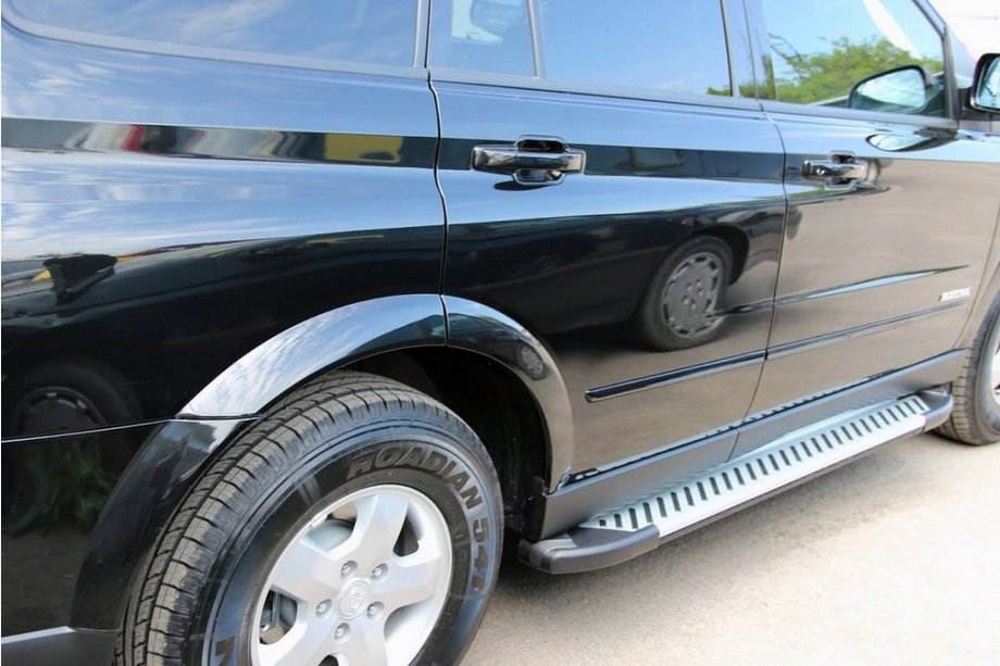 SsangYong Kyron 2005-2014 Estribos Line (2 uds., Aluminio) Image