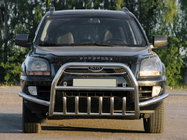 Kia Sportage 2004-2010 Defensa Delantera WT003 Special (Acero Inoxidable) foto 1
