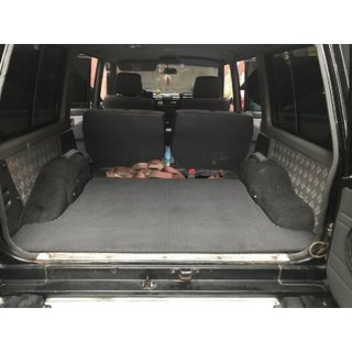 Alfombrilla de Maletero Larga (EVA, Negra) Nissan Patrol Y60 1988–1997 foto 1