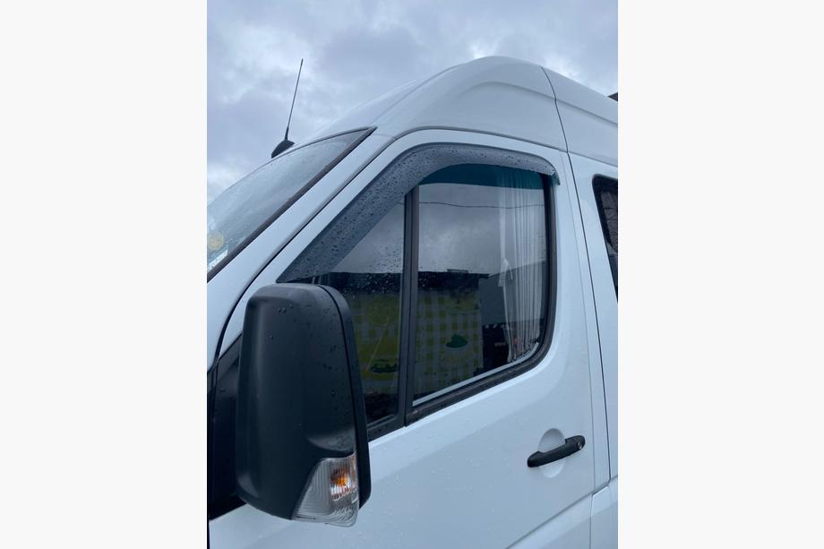 Mercedes Sprinter W906 2006–2018 Deflectores de ventana adhesivos (2 uds, ANV) Image