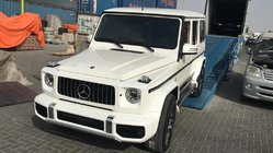 Mercedes G class W463 1990-2018 Kit de carrocería facelift a G63 AMG 2018 (sin capó ni guardabarros) foto 3