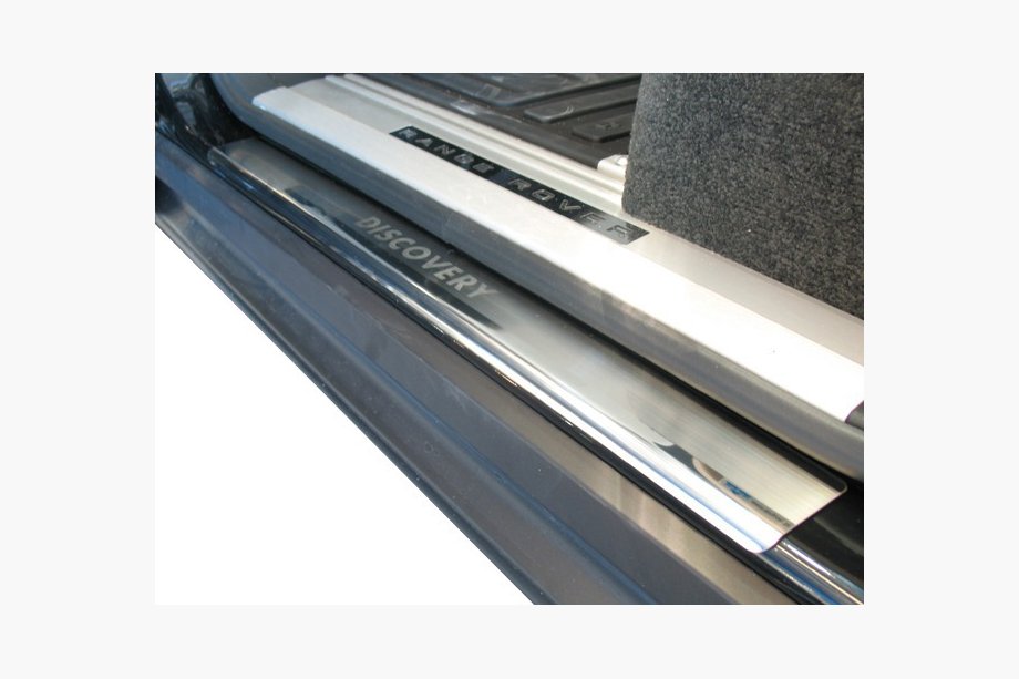 Land Rover Discovery III 2004–2009 Protectores de umbral Natanika Premium (4 uds, acero inoxidable) Image