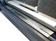 Land Rover Discovery III 2004–2009 Protectores de umbral Natanika Premium (4 uds, acero inoxidable) foto 1