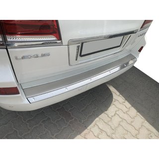 Inserto de Parachoques Trasero Cromo (2012-2015) Lexus LX570/450d 2008-2022 foto 2