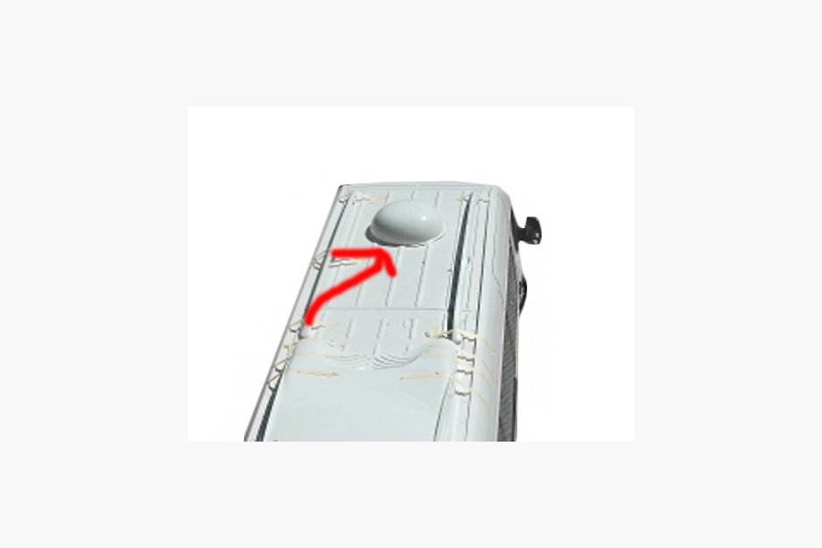 Mercedes Sprinter W906 2006–2018 Cubierta (pintable) Image